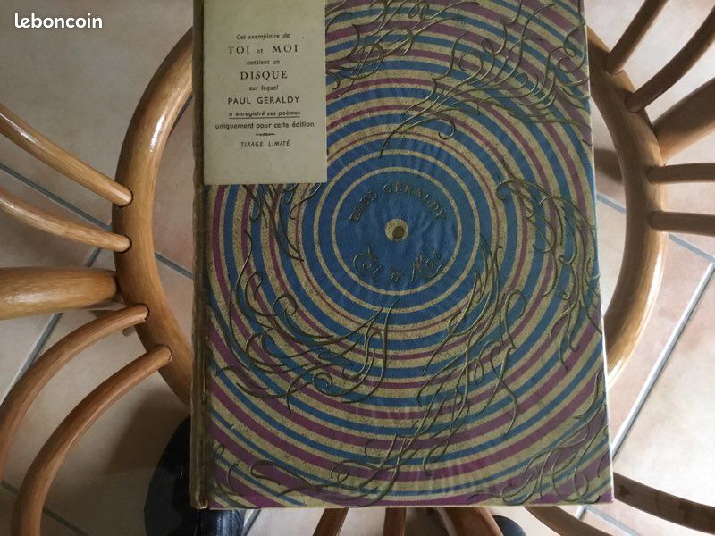 Beau livre ancien de poésies Toi et moi de Paul GERALDY 1957 ed numérotée (image 6)