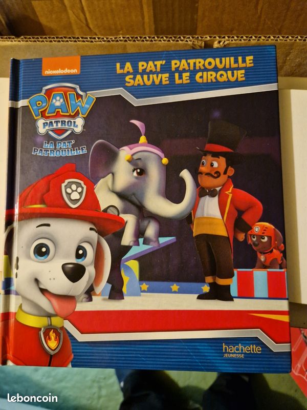 Livre "La Pat' Patrouille sauve le cirque" (image 1)