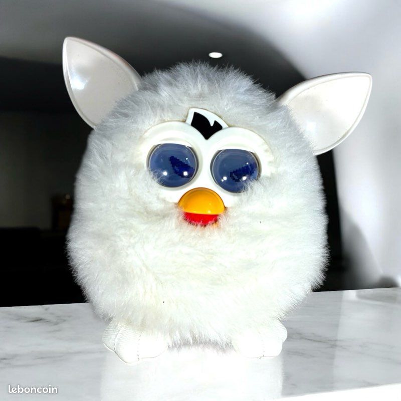 Furby Blanc 2012 – Édition Rare – Reconditionné – Fonctionnel