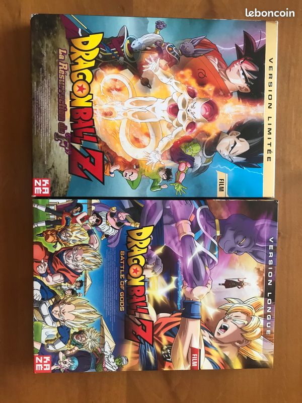 2 Film DVD Dragon Ball Super : « Battle of Gods » et « Résurrection de F » (image 1)