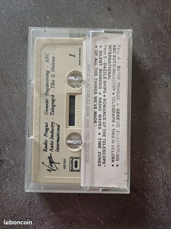 Cassette audio Orchestral Manoeuvres in the Dark OMD (image 2)
