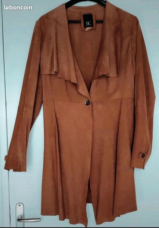 Veste souple daim de chèvre 40/42 BEST CONNECTIONS (image 1)