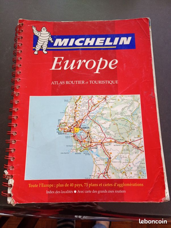 Atlas routier Michelin Europe 2001 (image 1)