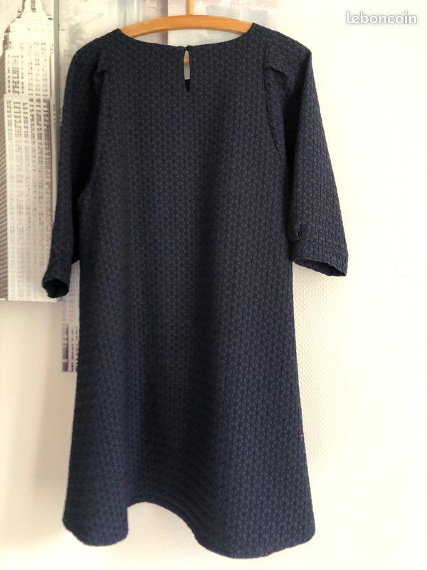 Robe D'hiver Comptoir Des Cotonniers - Modèle Berlioz - Taille 38 - Noire - Midi