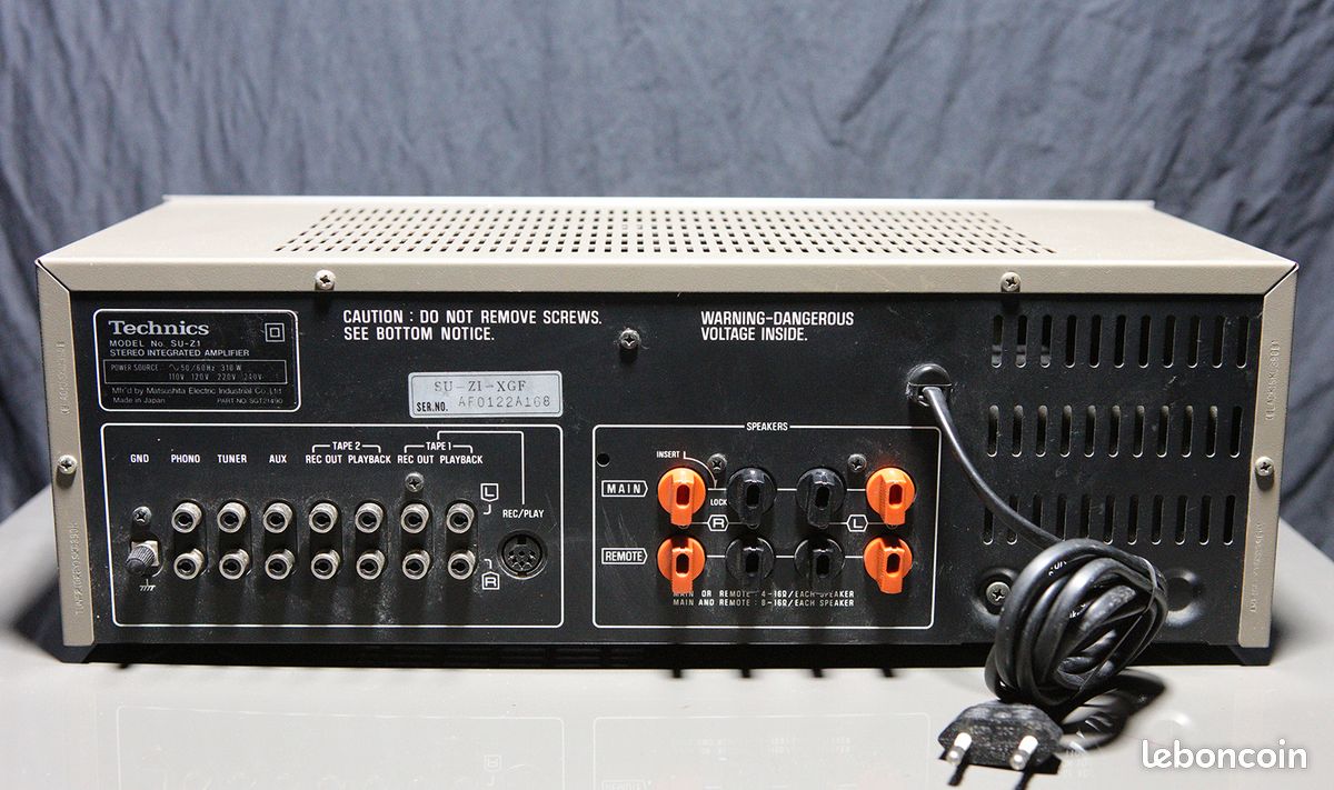 Ampli hifi Technics SU-Z1 (image 7)