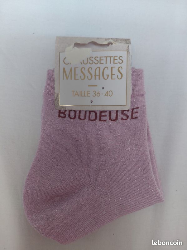 Chaussettes à paillettes (image 1)