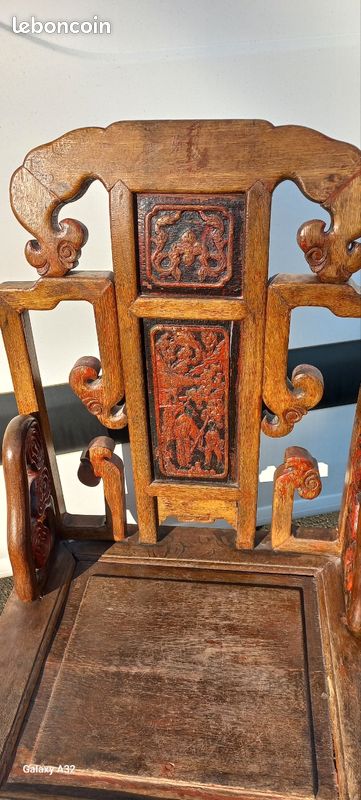 Chaise chinoise ancienne (image 4)