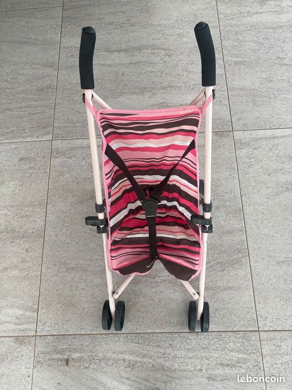 Poussette cane pour poupée mac Laren pliante (image 2)