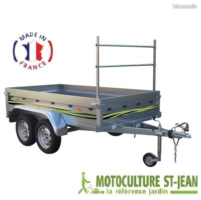 Remorque Trigano Double Essieux 750 Kg Prix