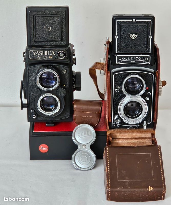 Rolleicord / yashica mat 124g vendus dans l'etat (image 15)