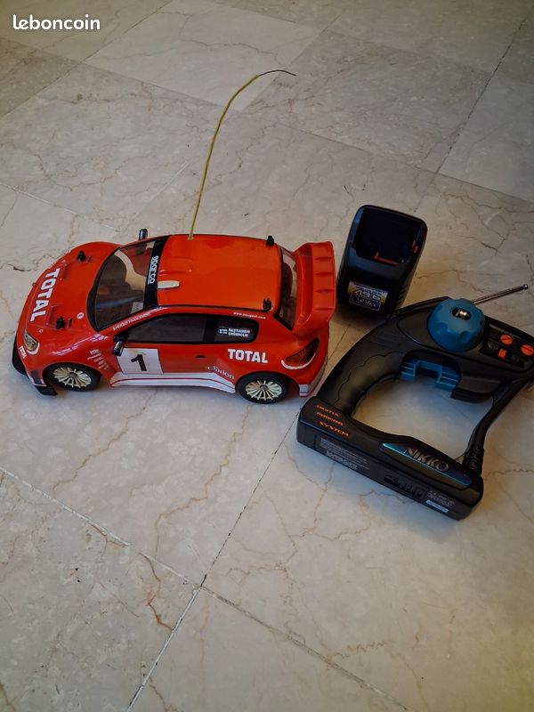 Carrosserie Peugeot 206 WRC pour Nikko Super Evolution 1/10 2 roues