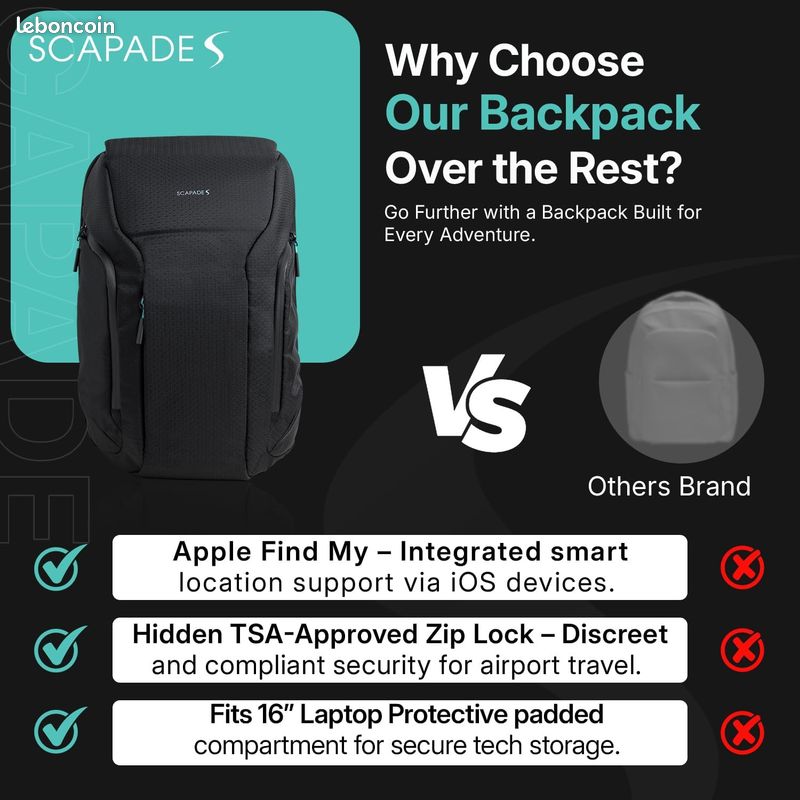 Lot De 2 Cadenas TSA Intelligent EGeeTouch – Suivi Proximité, Déverrouillage Smartphone, Bluetooth + NFC, Ultra Sécurisé Voyage