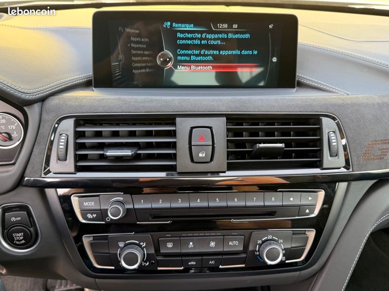 BMW M4 Coupé Série GTS 3.0 500 GPS Radar 1ère main Carbone Régul Clim (image 27)