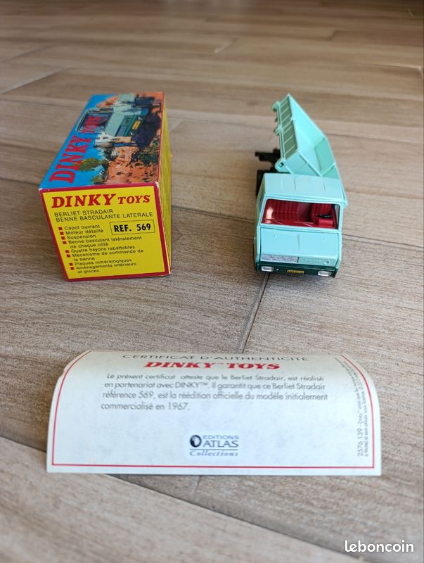 Berliet Stradair Benne Basculante Réf 569 Dinky Toys France