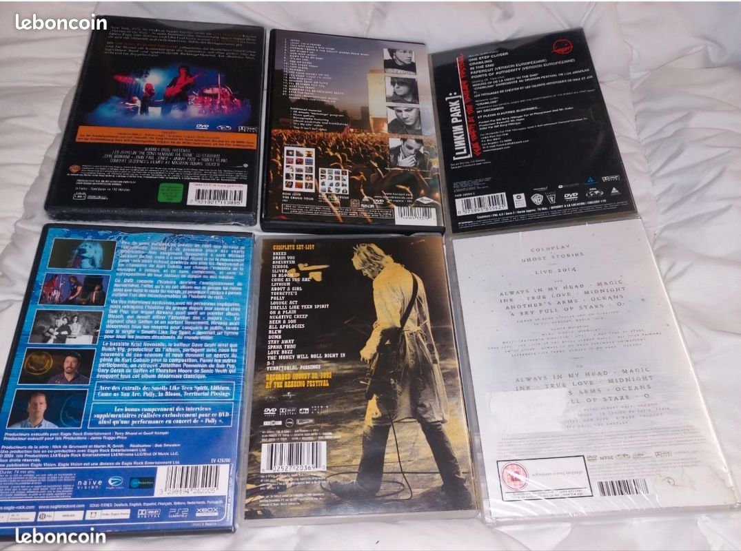Lot dvd groupes de rock (image 2)