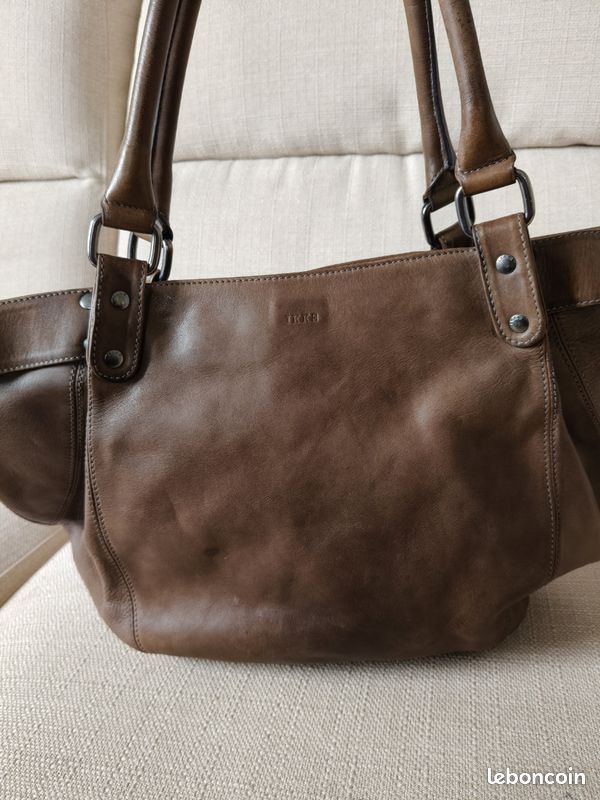 Ikks - sac cabas The Fisherboy taupe (image 7)