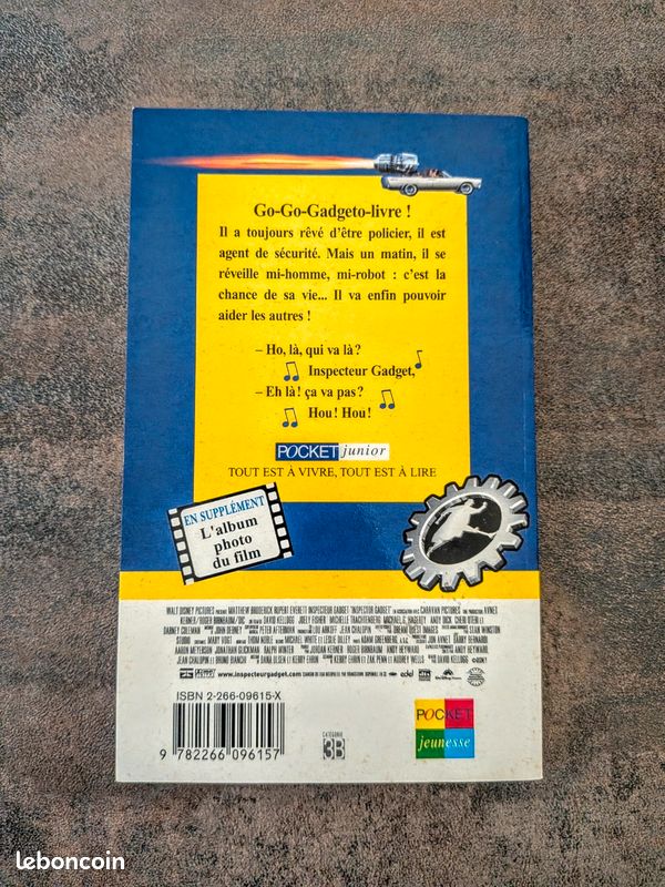[EXCELLENT ÉTAT] Inspecteur Gadget - Pocket Junior (Novélisation film) (image 2)