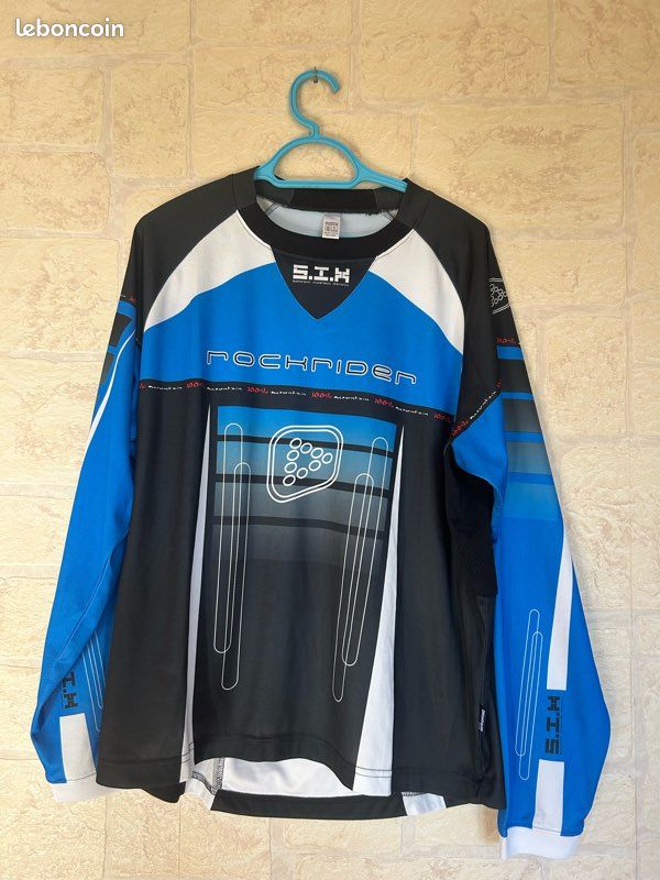 Maillot cycliste Décathlon XL manches longues Équipements vélos