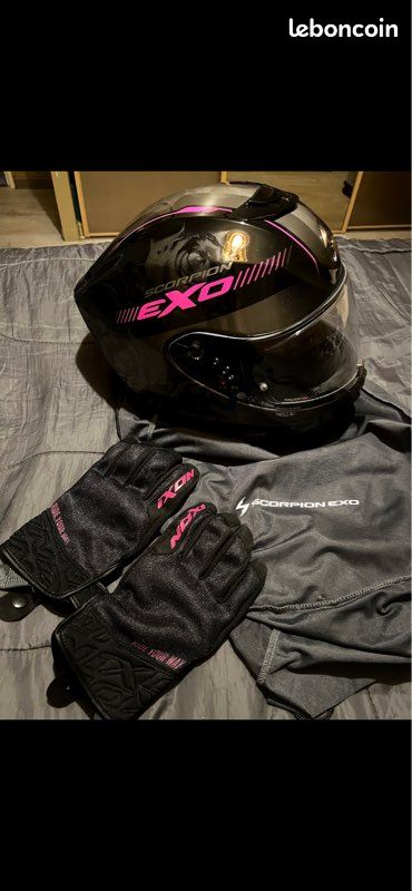 Casque moto scorpion (image 1)