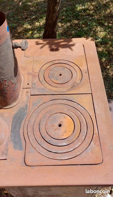 Cuisinière à bois vintage (image 3)