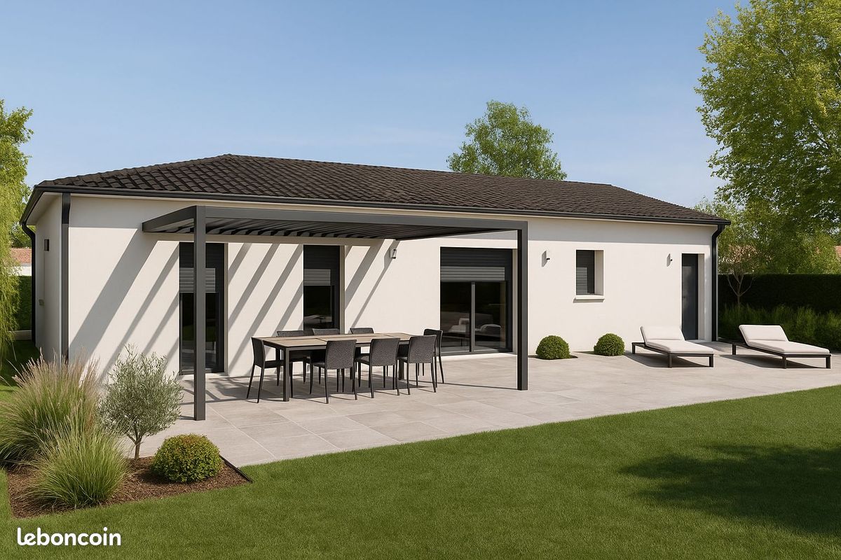 Maison de 75.11 m² sur un terrain de 650 m² à NIEUIL-L'ESPOIR en VIENNE (86) (image 2)