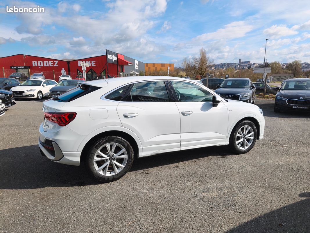 Q3 Sportback 2.0 TDI 150 cv S tronic 7 S line / 1°Main / Excellent Etat (image 5)