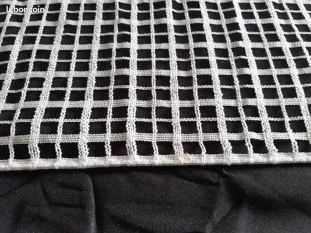Rideau carreaux (image 1)