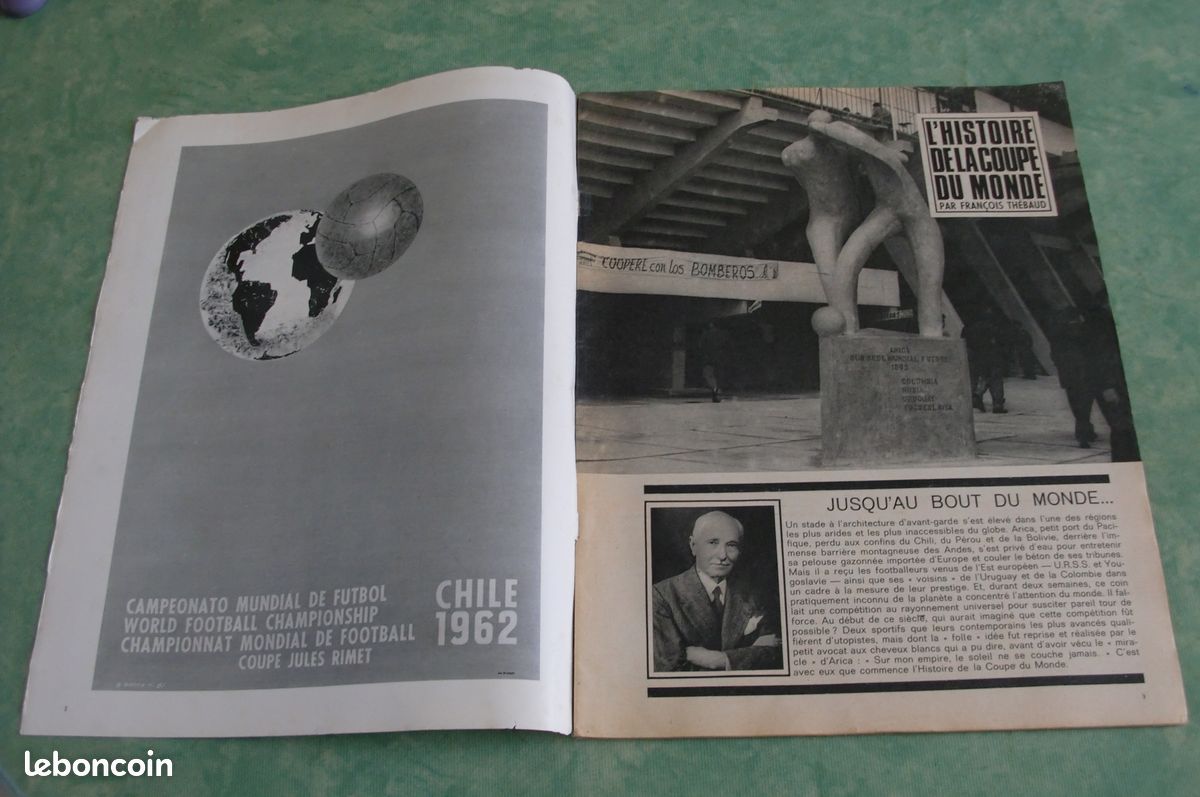 Miroir Du Football N°75 – 1966 Brésil-Uruguay, Pelé – Édition Originale (bon état)