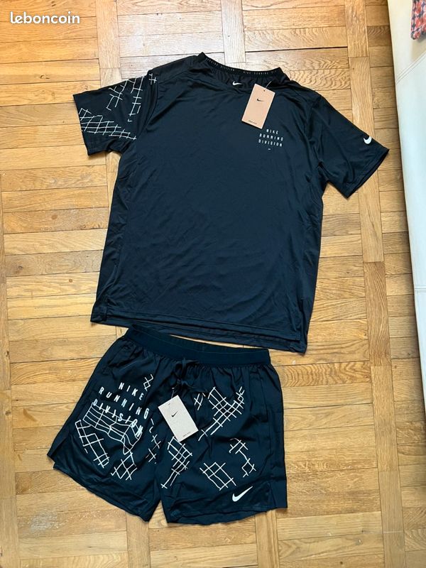Lot ensembles nike running division bleu et noir (image 3)