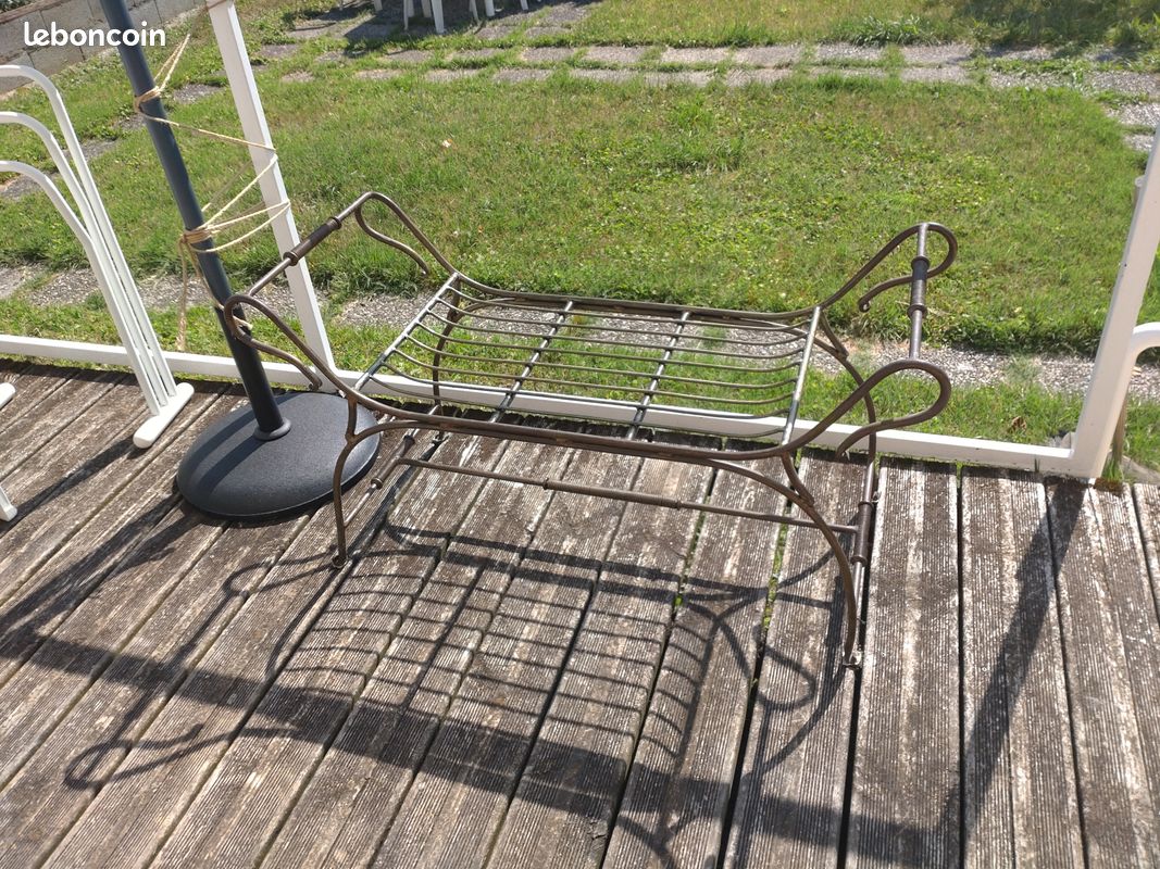 Banc en fer forge (image 5)