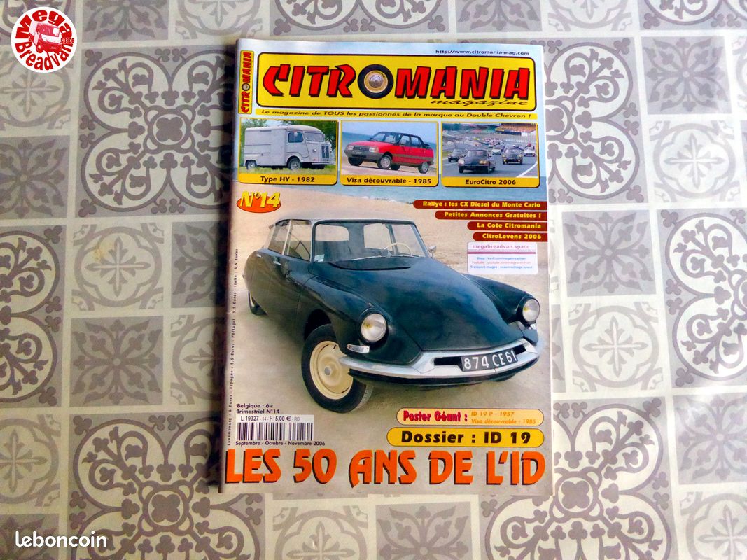 Citromania Magazine No°14 - Septembre-November 2006 - Les 50 ans de l'ID (image 1)