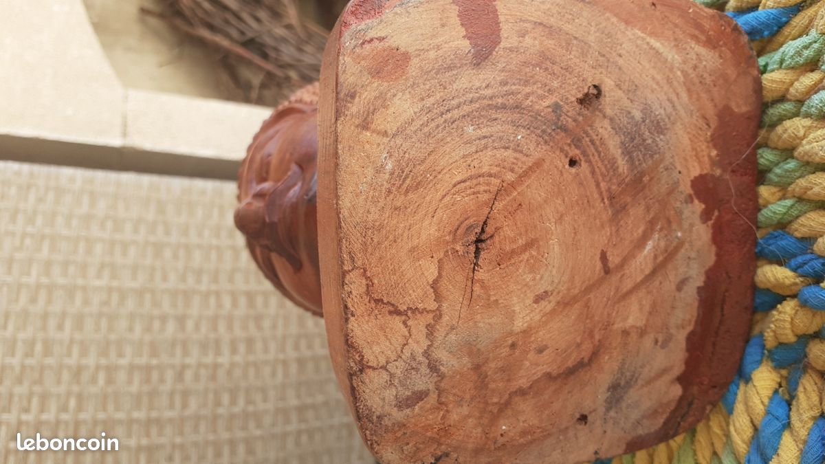 Statue Bouddha en bois (image 5)