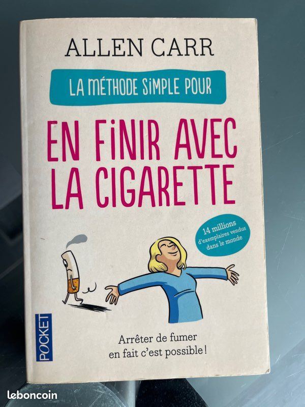 En finir avec la cigarette, livre Allen Carr - Livres