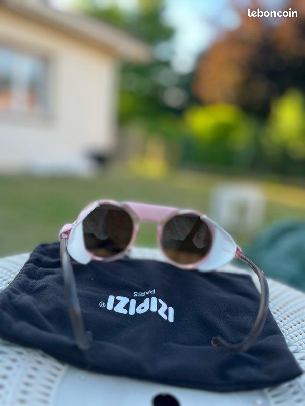 Femme Lunette Glacier Izipizi Lunettes #G Pale Pink Intense Light