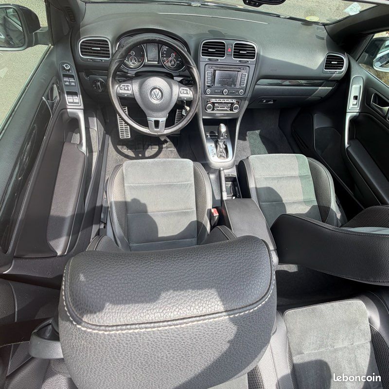 Volkswagen golf cabriolet 2l tdi 140cv carrât boîte autos (image 3)