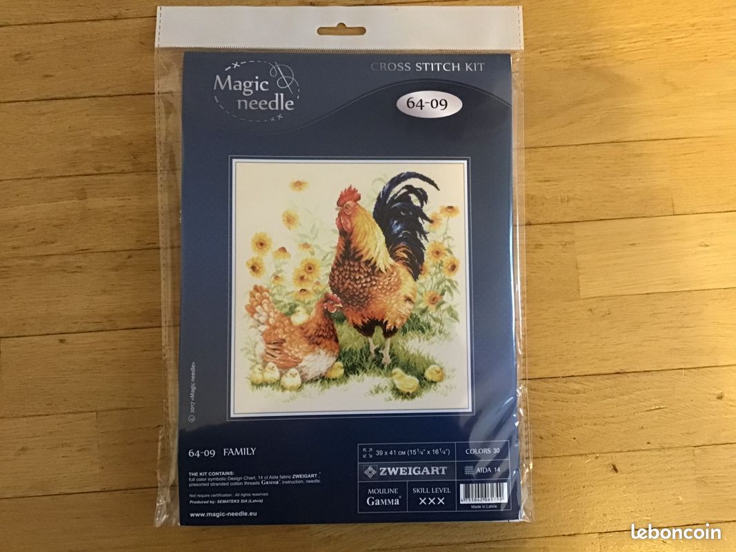 Canevas, kit de broderie, Magic Needle (image 1)