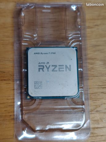 AMD Ryzen 7 1700 | AM4 | 8 cœurs / 16 threads | broches tordues 1