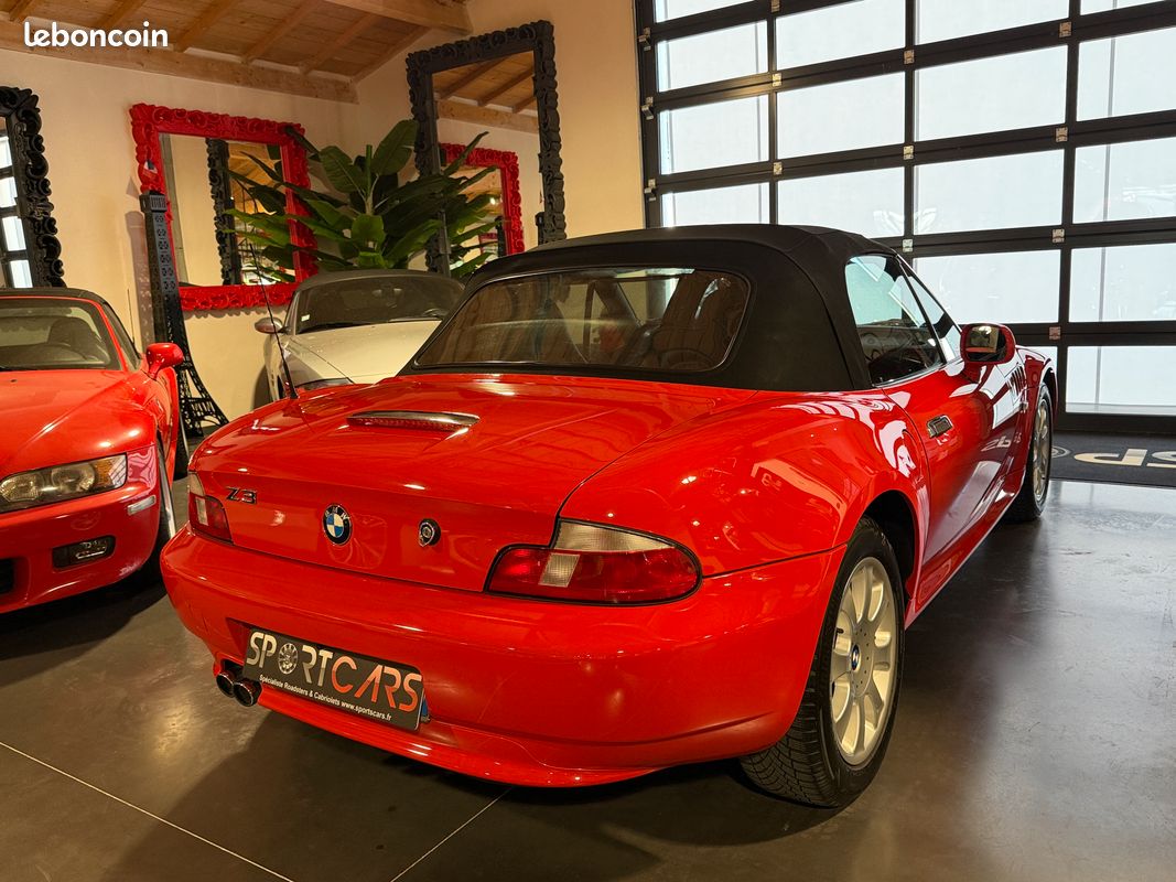 BMW Z3 2.0 6 Cylindres 150cv Phase 2 "RARISSIME" Rouge Hellrot II / Cuir Oregon Rouge 02/2000 71.000 km "ÉTAT NEUF" *LIVRAISON POSSIBLE (image 4)