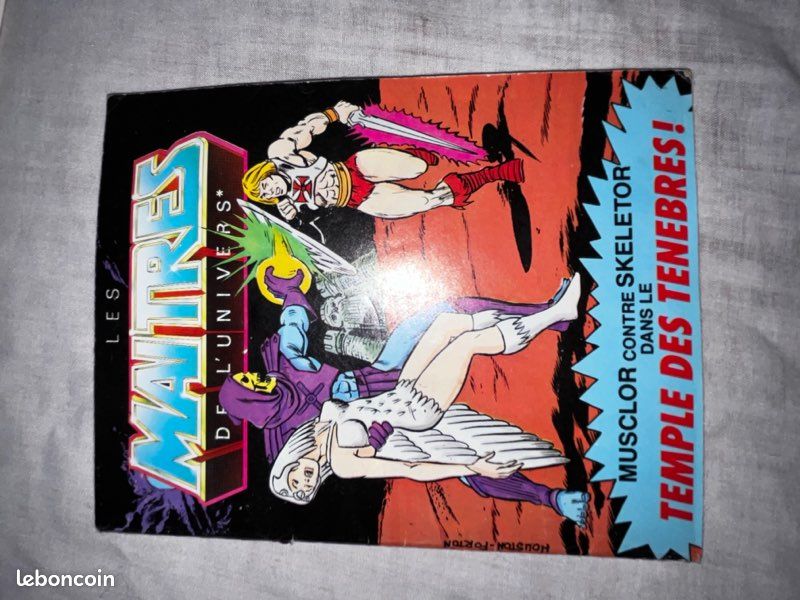 Bouclier Les Maîtres de l'Univers Musclor Skeletor Vintage Delavennat C
