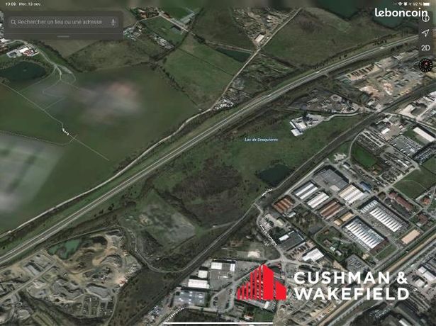 Terrain 3 741 m² Muret
