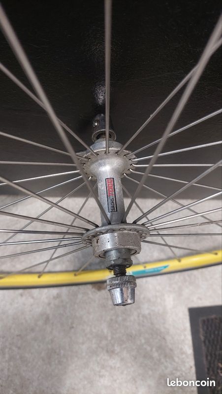Paire De Roues Rigida Ultimate Power - Shimano STX RC - 26" - 8 Vitesses - VTT Vintage - France