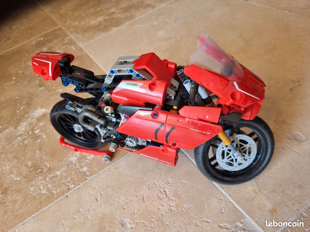 Mod Lego Motociclista Lego Moto Ducati Panigale V4R Jeux Jouets