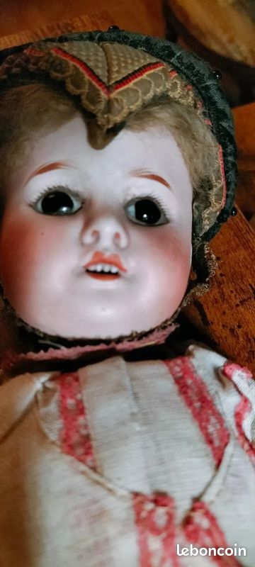 Belle Poupée Ancienne Bébé Caractère - Fabriquée En France, Vintage