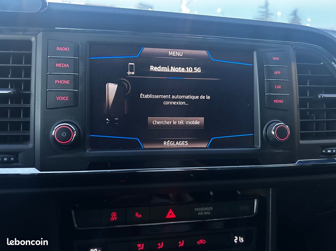 SEAT ATECA FR 1.5 TSI 150 CH / BVA /VIRTUAL COCKPIT/ BEATS/ CARPLAY/ CAMERA 360 /ATTELAGe (image 13)