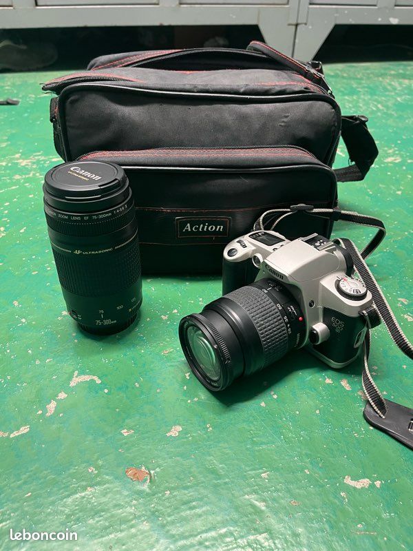 Appareil photo reflex argentique 24x36 Canon EOS 500N + 50mm f/1.8 STM Noir Reconditionné - Appareil photo argentique | fnac Belgique