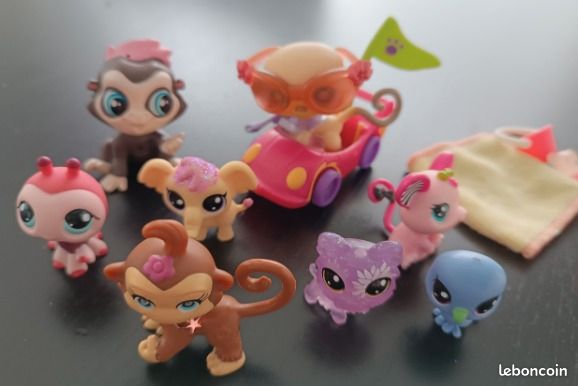 Petshops lot animaux + poupées fillettes (image 2)