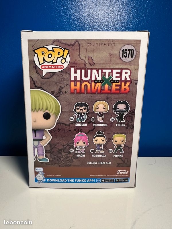 Funko POP Shalnark 1570 Hunter X Hunter - Jeux & Jouets