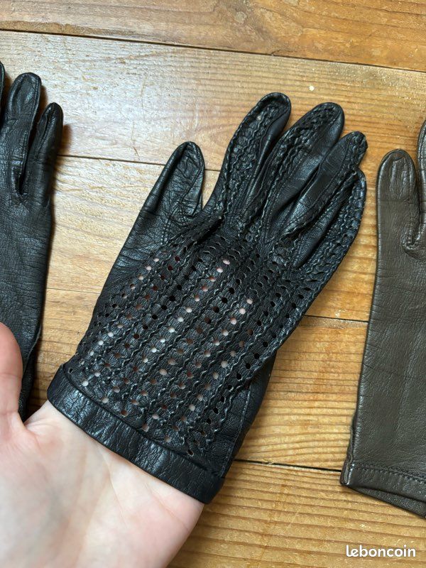 Gants en cuir vintage (image 4)