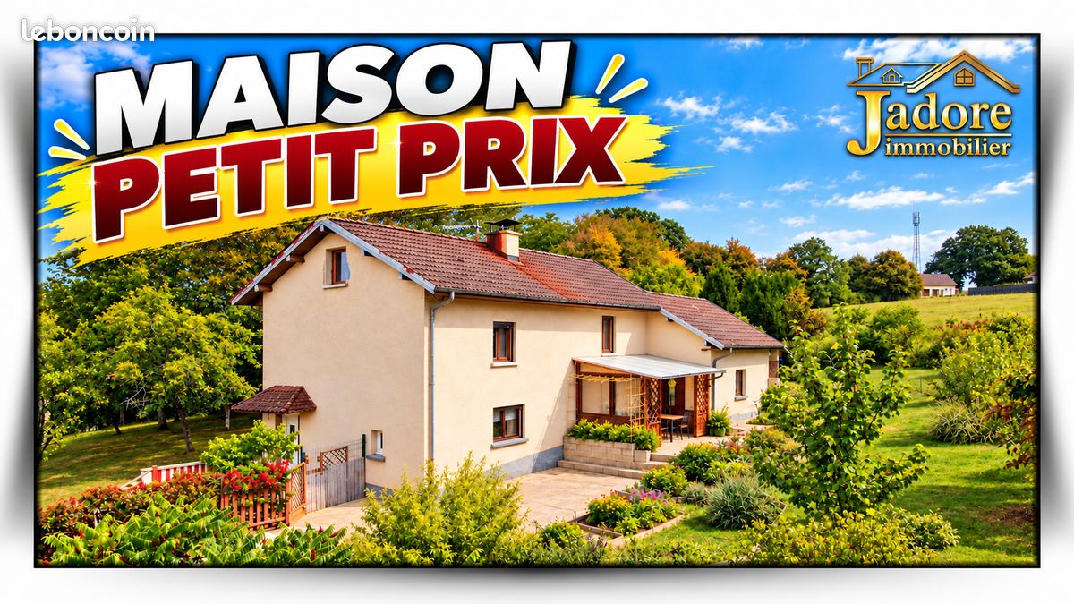 Maison 4 pièces 110 m² · à Francalmont · 110 m² · 118 000 €