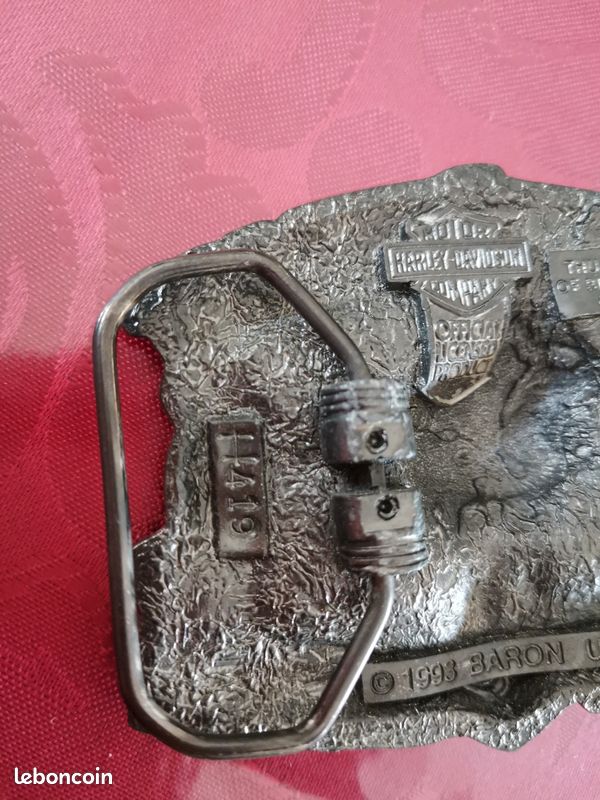 Boucle De Ceinture Harley-Davidson – Collector 1993 – Modèle BARON USA
